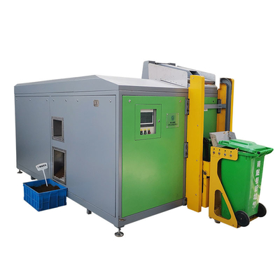 Nhà hàng Máy phân hủy chất thải nhà bếp hữu cơ Máy làm sạch chất thải thực phẩm 1000kg
