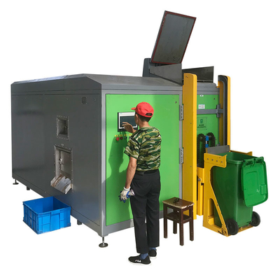 Máy chuyển đổi chất thải hữu cơ đa chức năng Máy phân hủy chất thải nhà bếp 1 tấn / 24 giờ
