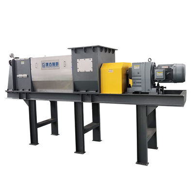Máy khử nước chất thải thực phẩm bằng thép không gỉ 304 tự động với động cơ bảo vệ quá tải và điện áp 220V / 380V