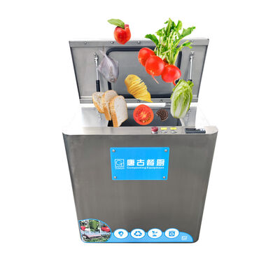 Hộp gỗ Máy xử lý chất thải thực phẩm điện hoàn toàn tự động Máy xích Xích lõi 10KGD Bộ lọc không khí nhà Composter