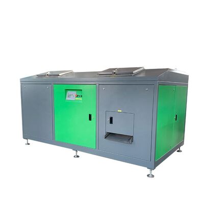Máy phân bón chất thải thực phẩm chất liệu 304 hoàn toàn tự động với công suất 500KG / ngày và xây dựng SUS304 + Q235B