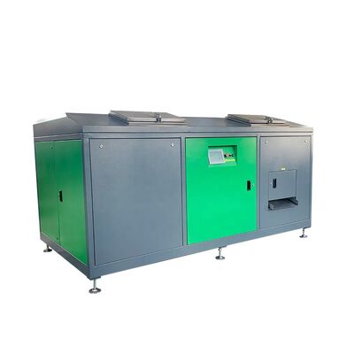 Máy phân bón chất thải thực phẩm chất liệu 304 hoàn toàn tự động với công suất 500KG / ngày và xây dựng SUS304 + Q235B
