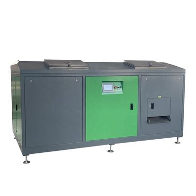 Máy phân bón chất thải thực phẩm chất liệu 304 hoàn toàn tự động với công suất 500KG / ngày và xây dựng SUS304 + Q235B