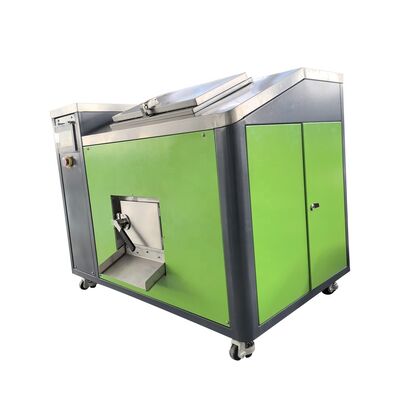 6kw Power 80KG / D Capacity PLC hoàn toàn tự động Kiểm soát chất thải thực phẩm Máy phân bón chất thải hữu cơ