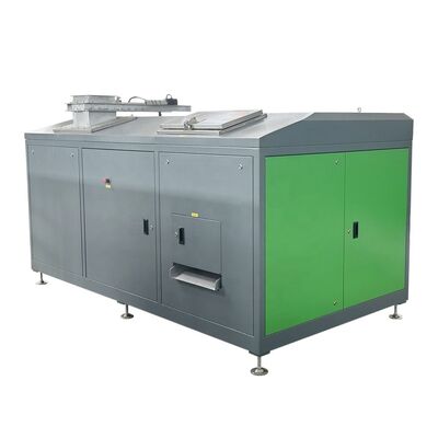 1000KG Công suất xử lý hàng ngày Máy chế tạo phân bón chất thải thực phẩm tự động Máy xây dựng thép không gỉ PLC điều khiển Split Thiết bị phân bón chất thải hữu cơ