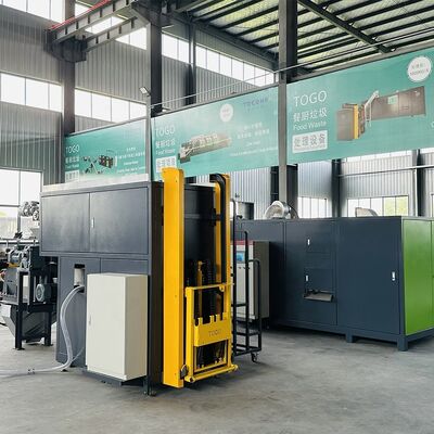 Dễ dàng vận hành tự động cho ăn 3000KG Capacity Organic Waste Composter and Food Waste Composter