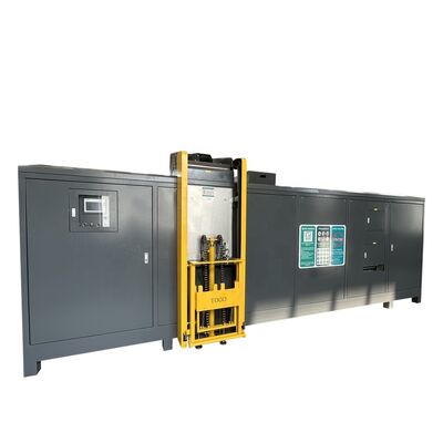 3000KG / D Công suất hàng ngày Máy xử lý chất thải thực phẩm tự động với kiểm soát PLC hoàn toàn tự động và phân hủy vi khuẩn để sản xuất phân bón hữu cơ