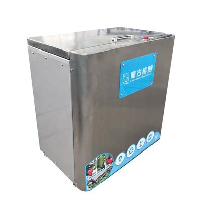 PLC 10kg Smart Home Food Composter 304 Stainless Steel Thiết bị phân bón hữu cơ Hiệu suất phân bón nhanh 24 giờ