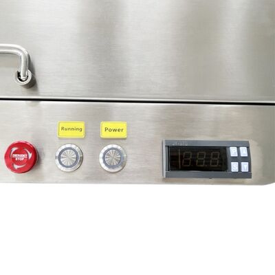 Hộp gỗ Máy xử lý chất thải thực phẩm điện hoàn toàn tự động Máy xích Xích lõi 10KGD Bộ lọc không khí nhà Composter