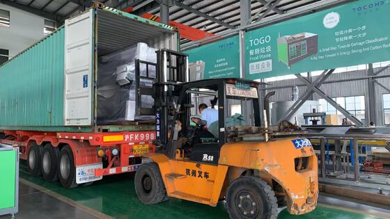 Máy ủ rác thải thực phẩm thông minh TOGO 50kg công suất xử lý hàng ngày Chất liệu 304 Thiết bị phân bón hữu cơ 24 giờ