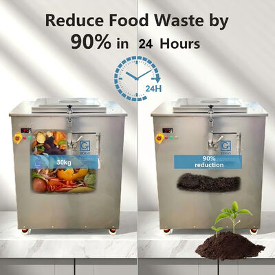 Máy ủ rác nhà bếp TOGO dung tích 30 kg với thời gian xử lý 21-24 giờ và cấu tạo bằng thép không gỉ